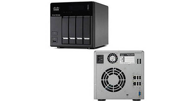 Cisco NSS 324 4TB (4x1TB) Network Attached Storage NSS324D04-K9