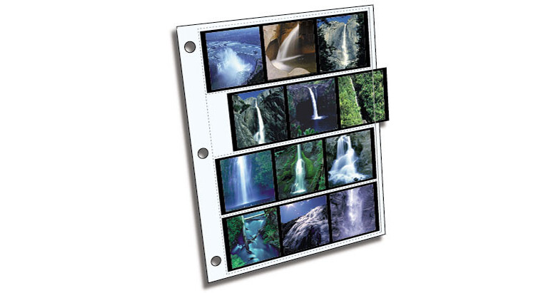 ClearFile Archival Plus Negative Page, 6x6cm - 25 Pack 160025B