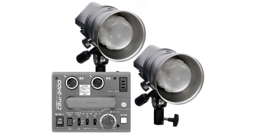Comet 2400 W/S 2 Head Travel Kit (120-220V) CBW242T-PS B&H Photo