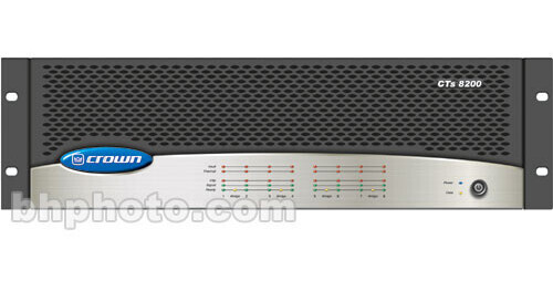 Crown Audio CTs 8200 - Eight Channel Power Amplifier CTS8200A