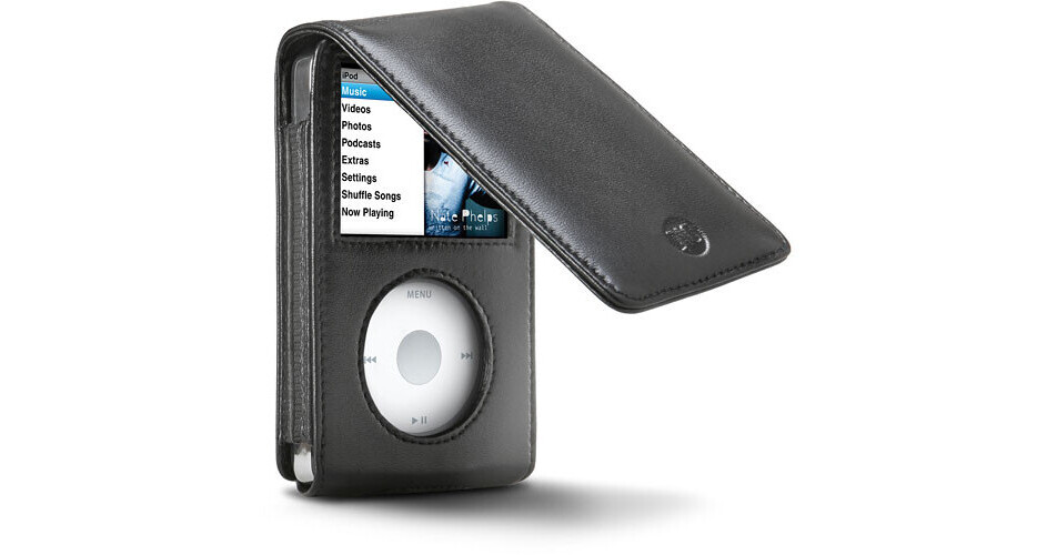 Leather Ipod Classic Case With Belt Clip DLO IPod Classic HipCase