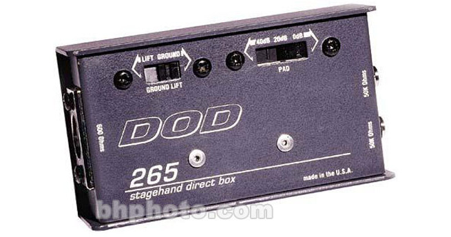 DOD AC 265 Direct Box VAC265 B&H Photo Video