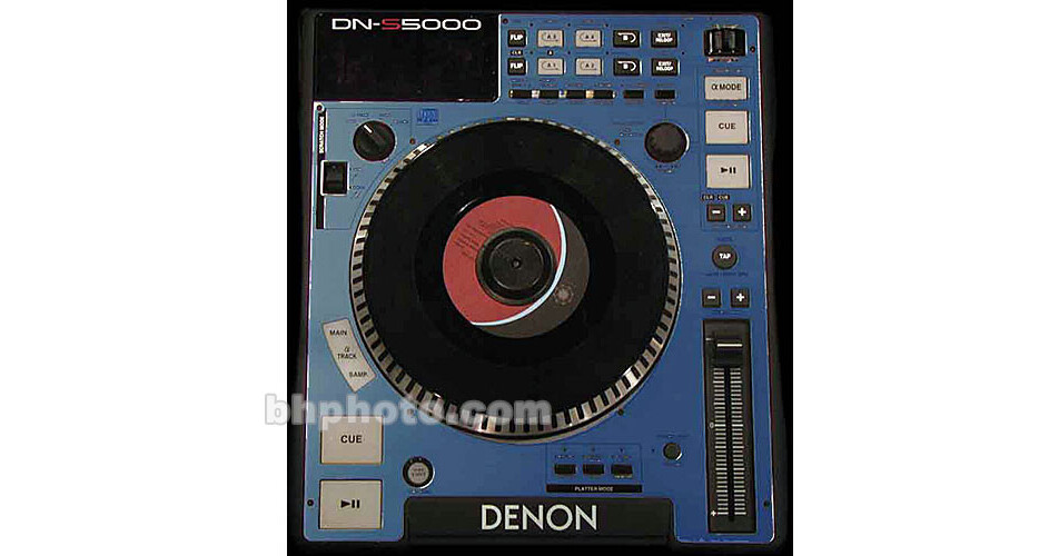 Denon DJ Blue Top Panel - For Denon DNS-5000 DENTPS5KBLUE B&H
