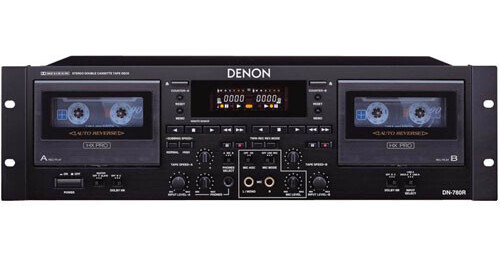 Denon DEMO DN-780R Dual Cassette Deck DN780R B&H Photo Video