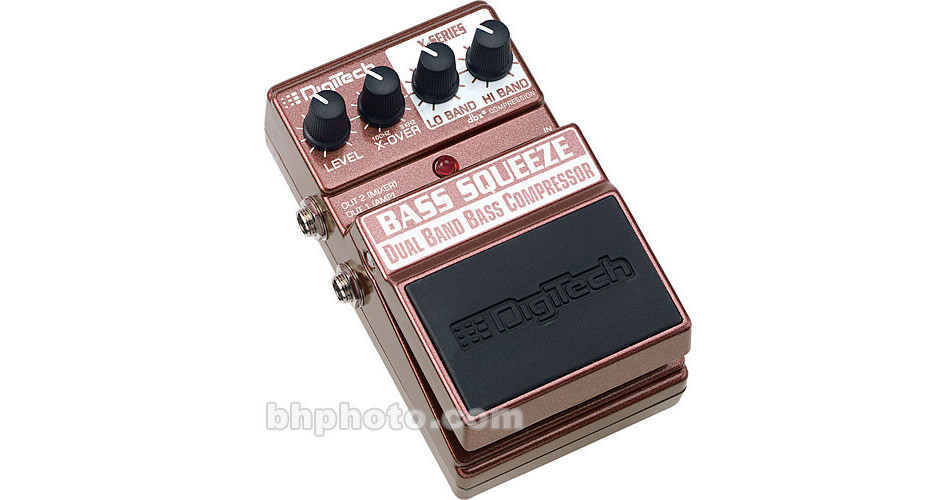 DigiTech Bass Squeeze Compressor Foot-Pedal XBS B&H Photo Video