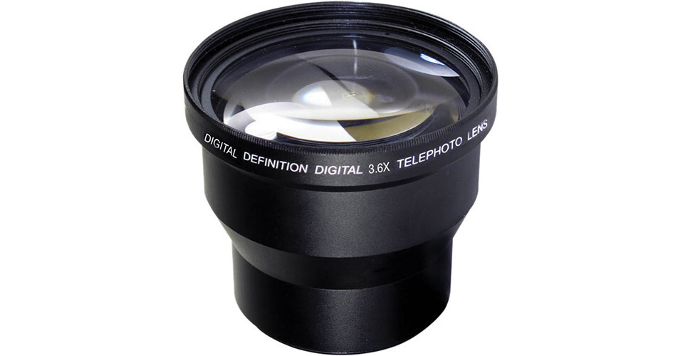 Digital Concepts 3.6x Telephoto Lens (52mm, Black) 3652T B&H