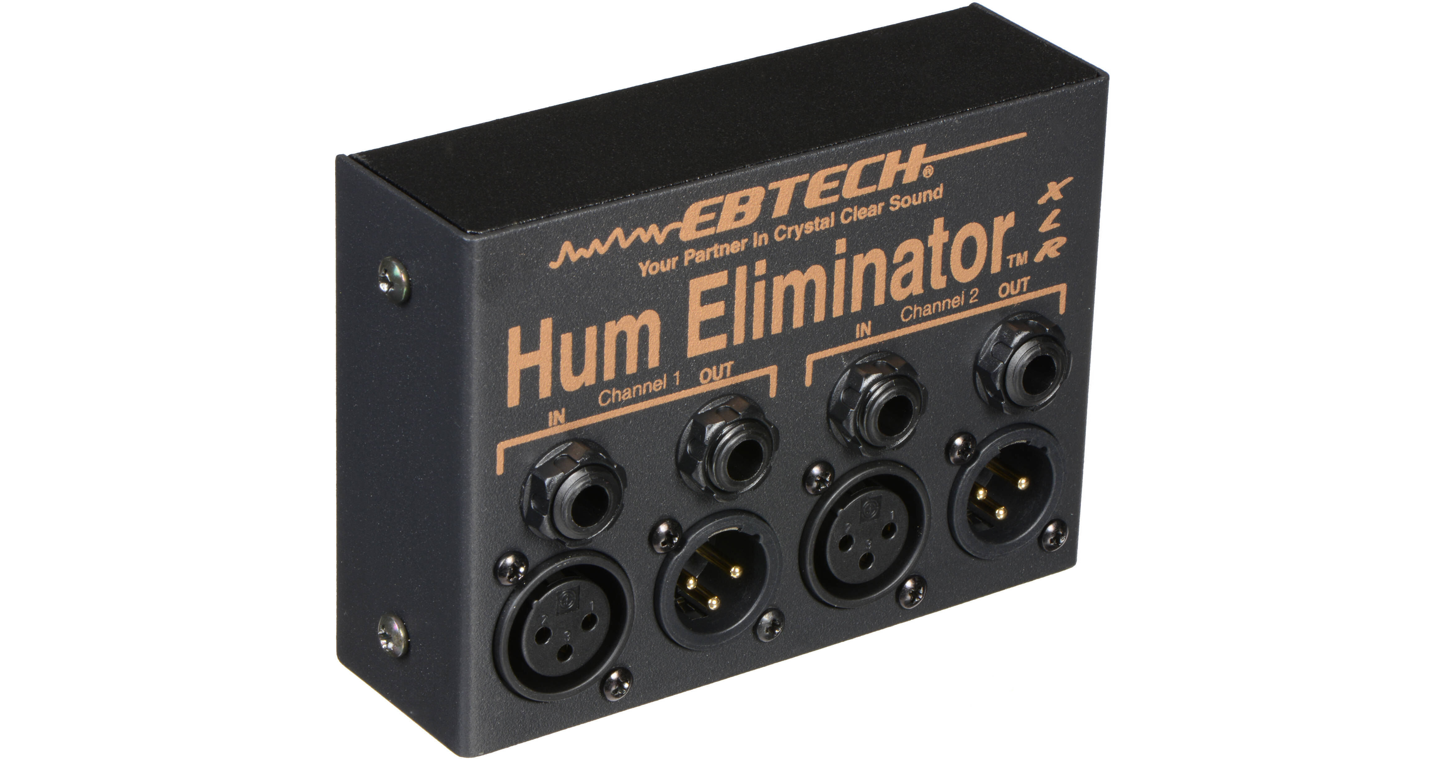 Ebtech HE-2-XLR - Dual Channel Hum Eliminator with XLR HE-2-XLR