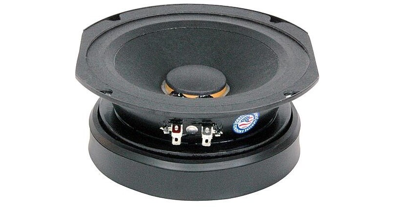 Eminence American Standard LA6-CBMR 6" Midrange Pro Audio Speaker, 150