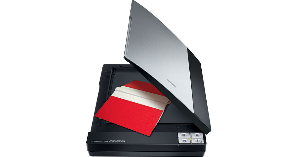 Epson Perfection V200 Photo Flatbed Scanner B11B188011 B&H Photo