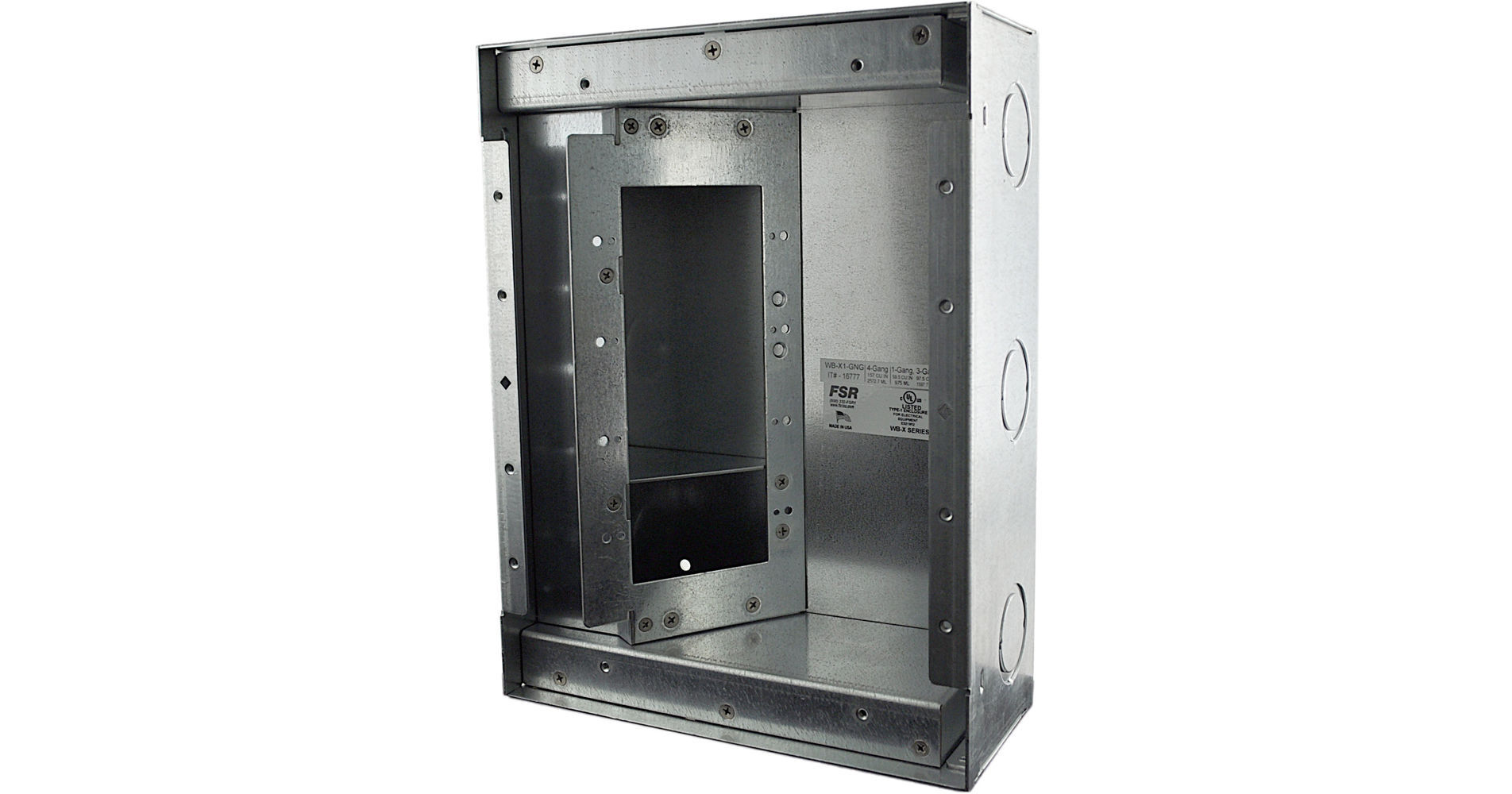 Wgb Header Box FSR WB-X1-GNG Wall Box WB-X1-GNG-B B&H Photo Video