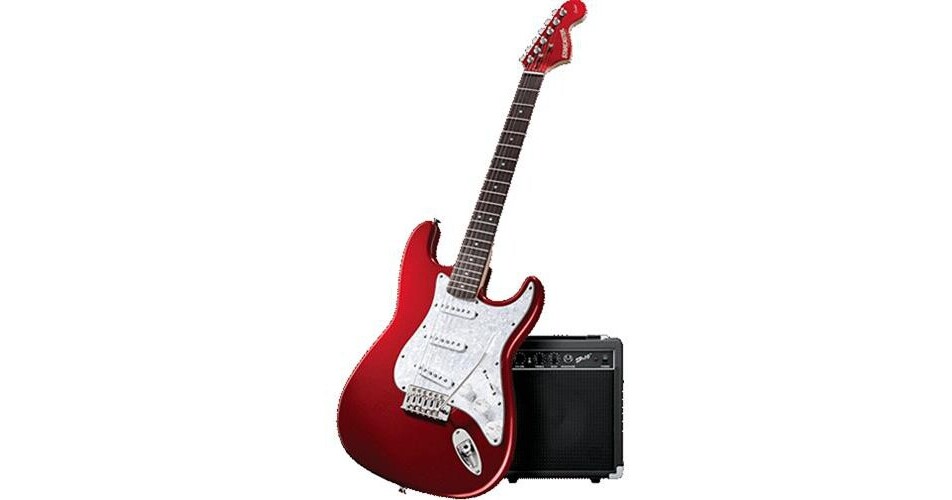 Fender Starcaster Complete Electric Guitar Package STRATCASTER3