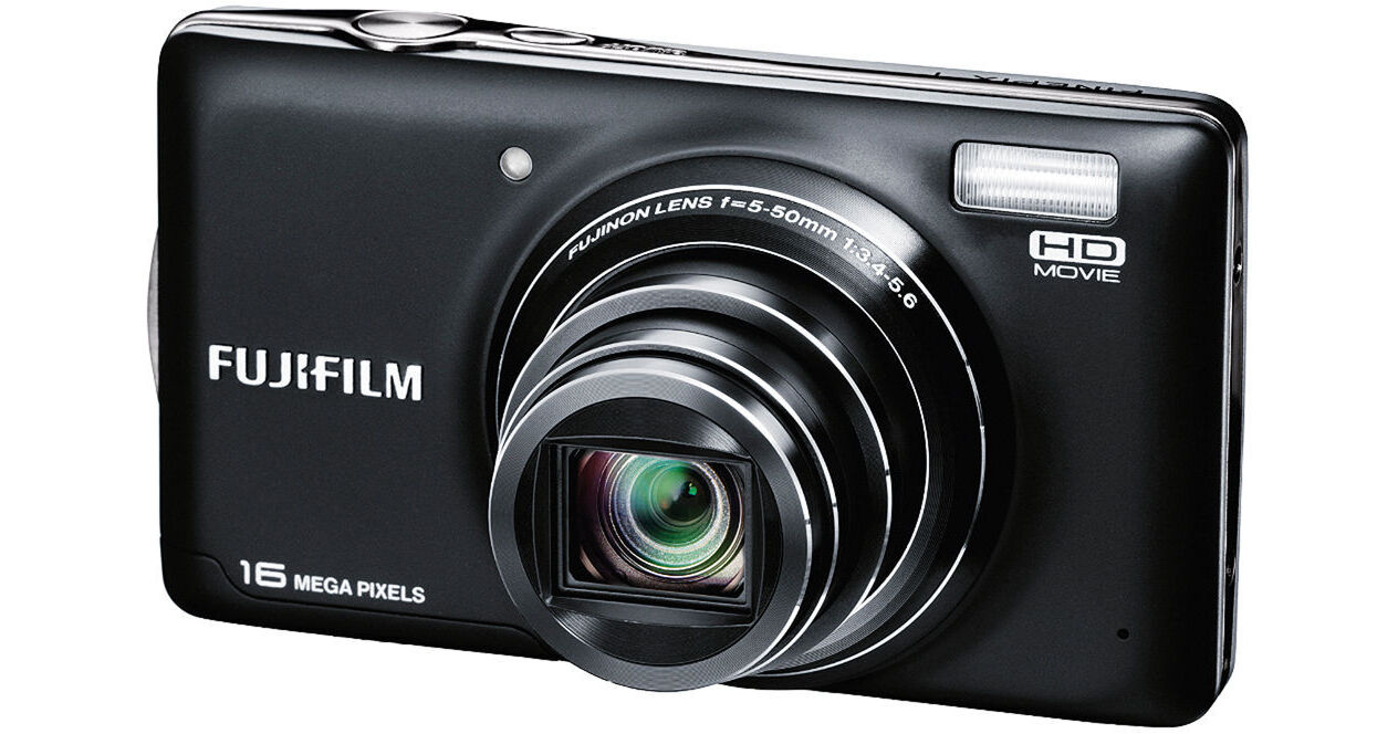FUJIFILM FinePix T400 Digital Camera (Black) 16223422 B&H Photo