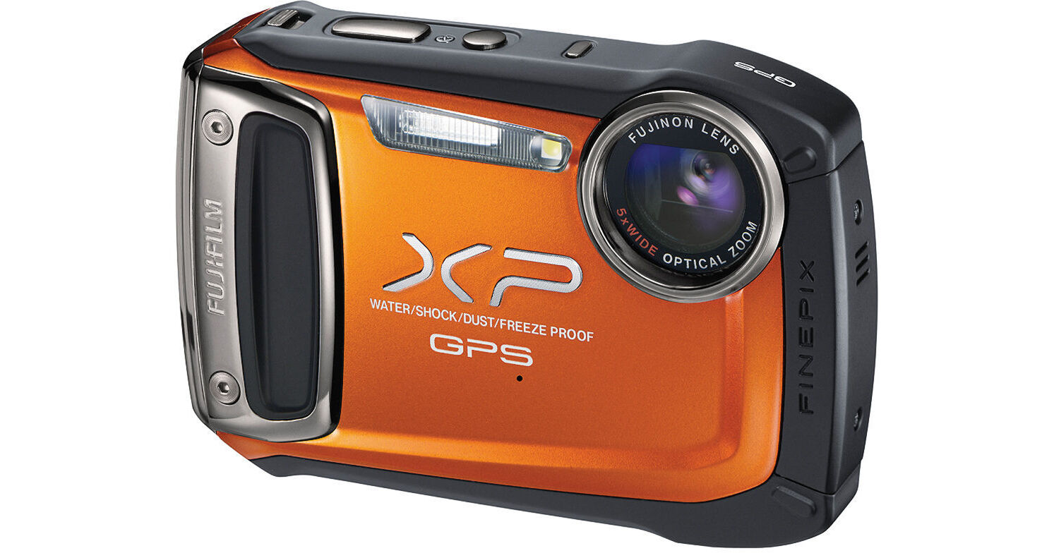FUJIFILM FinePix XP150 Digital Camera (Orange) 16231792 B&H