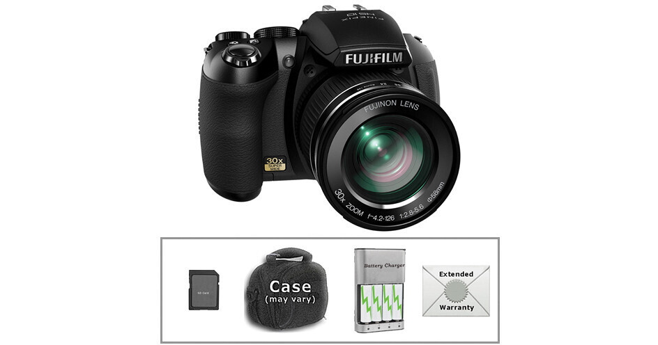 FUJIFILM Finepix HS10 Digital Camera with Deluxe Accessory Kit