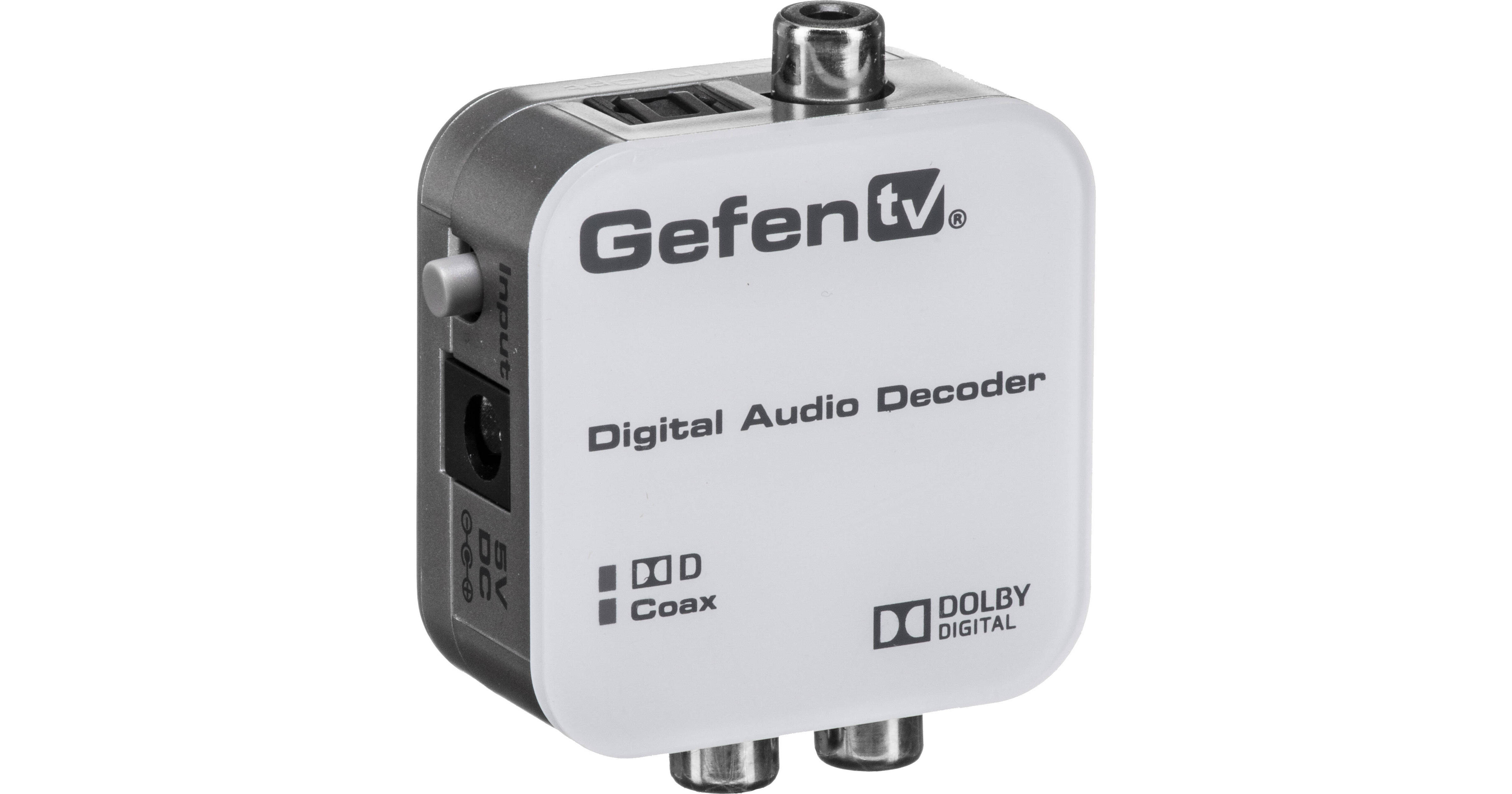 その他 GefenTV Digital Audio Decoder Gefen GTV-DD-2-AA GefenTV Digital Audio Decoder GTV-DD-2-AA B&H