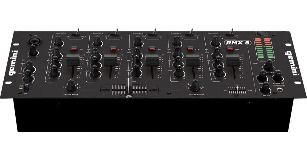 Gemini RMX5 Professional 5-Channel 19