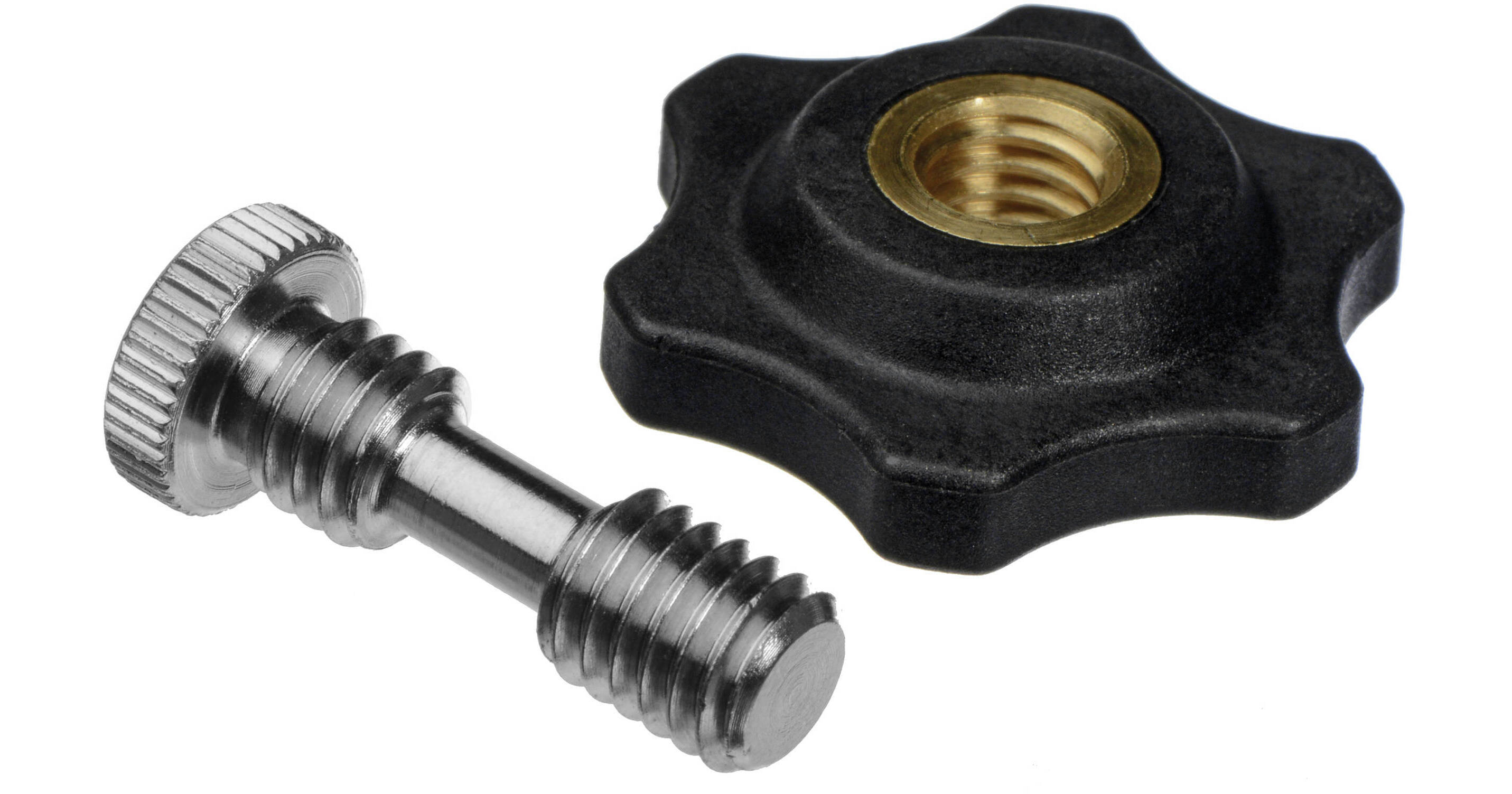NICEYRIG M6 Thread Ratchet Wing Nut Screw For Quick Release Camera Clamp Mount
