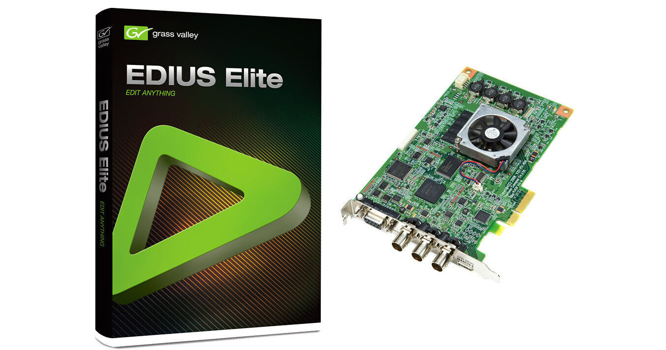 Grass Valley EDIUS Elite 1.01 NLE System with STORM 3G 608250