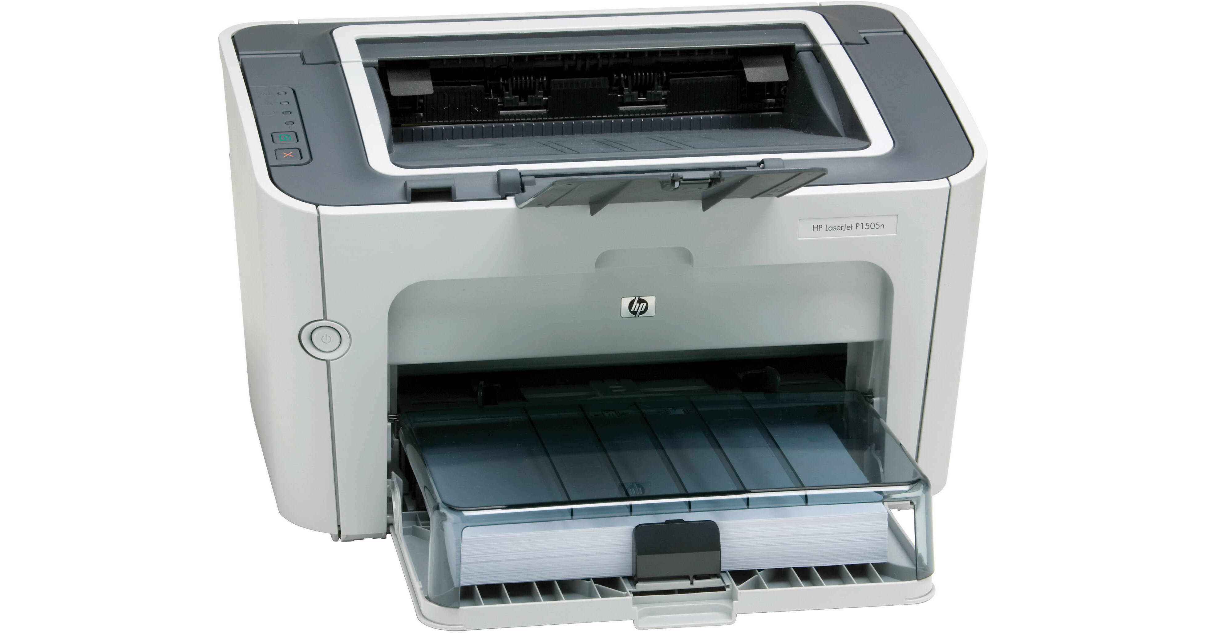 HP LaserJet P1505n Monochrome Workgroup Laser Printer