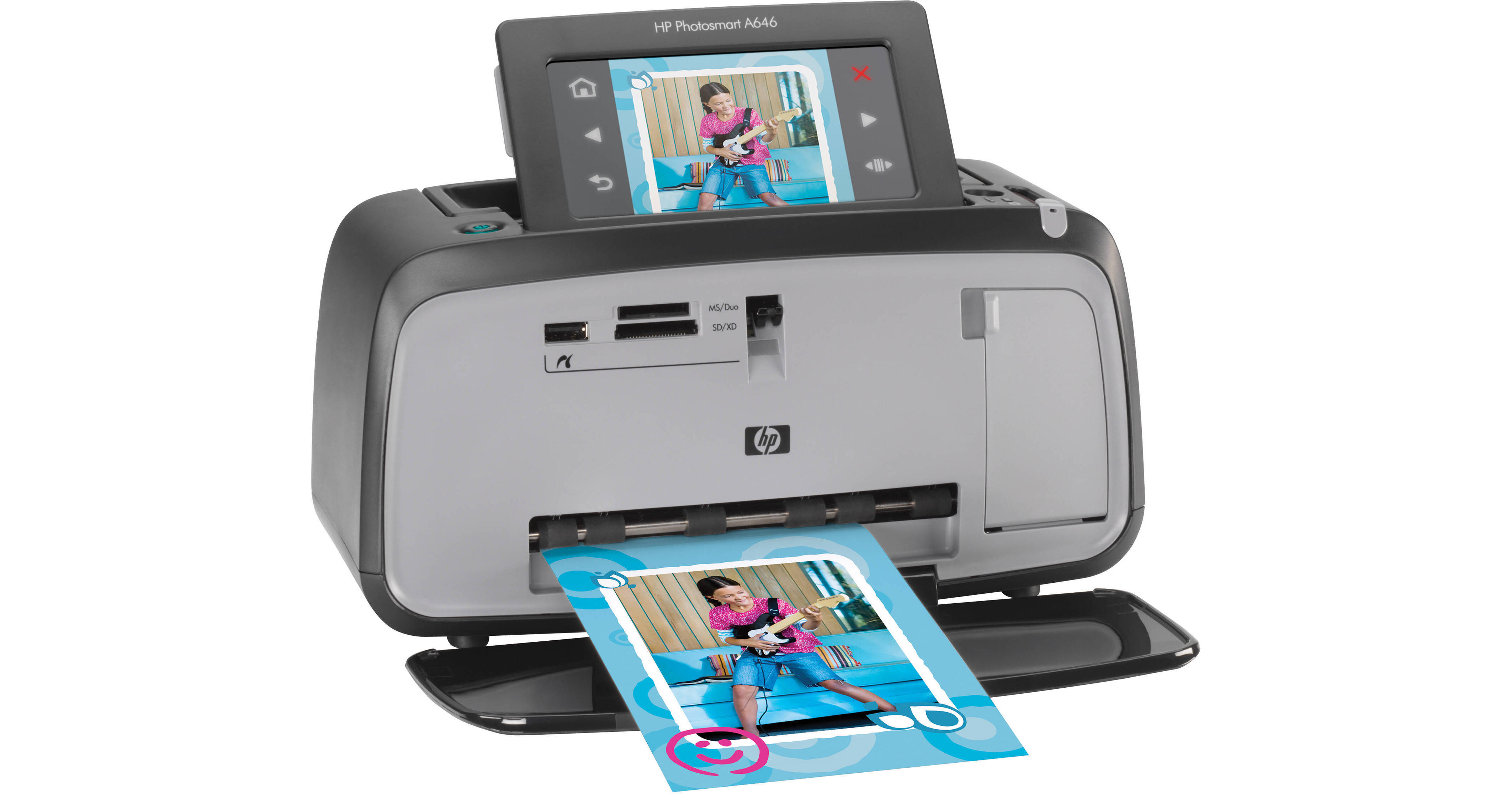 HP Photosmart A646 Compact Photo Printer CC001A#B1H B&H Photo