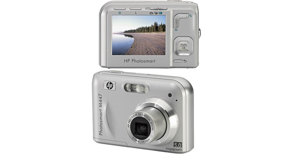 HP Photosmart M447 Digital Camera L2502A B&H Photo Video