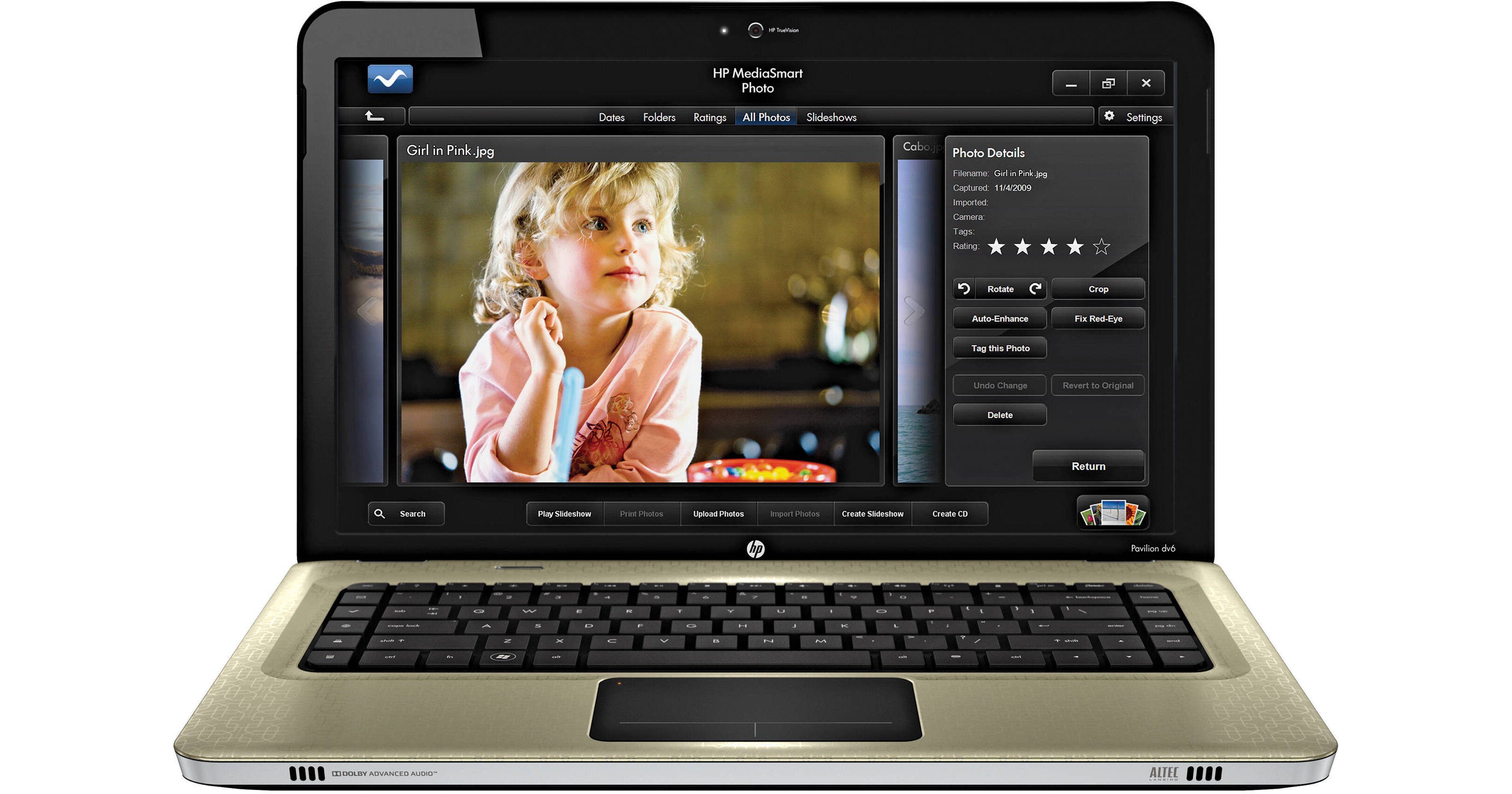 hp HP Pavilion dv6 Notebook PC - Core i7-2670QM 2.20GHz 4GB 500GB 