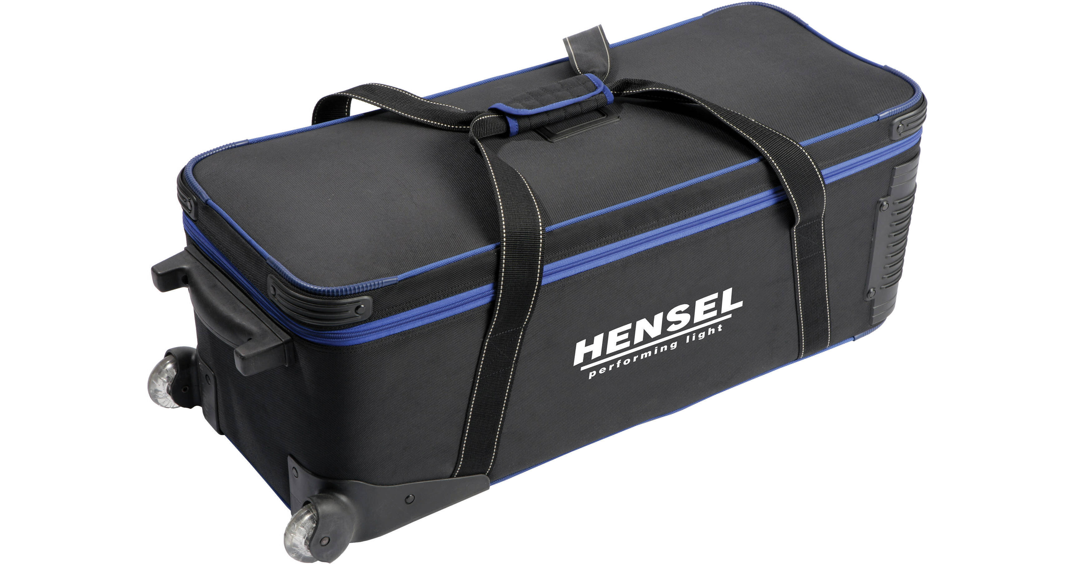 Hensel 4191 Deluxe Holdall VIII Case with Wheels (Black) 4191