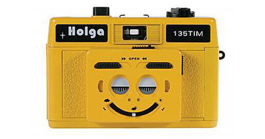 【生産終了品】Holga 135TIM ハーフ フィルムカメラ イエロー Holga 135 TIM 35mm 1/2 Frame Twin/Multi-Image Camera 208120 B&H