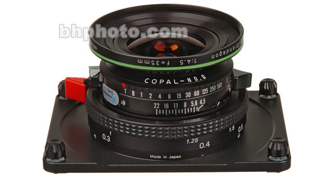 Horseman 35mm f/4.5 Apo-Grandagon Lens Unit for 612 21362 B&H