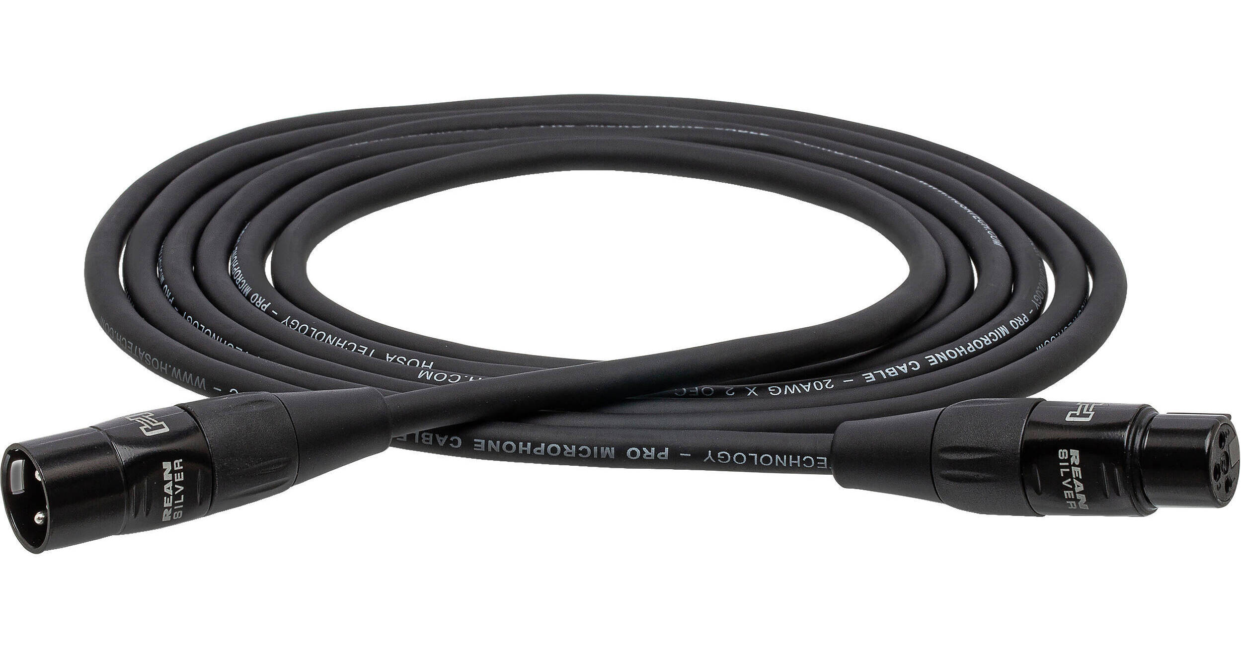 Hosa Technology Pro REAN XLR Male to XLR Female HMIC-025 B&H
