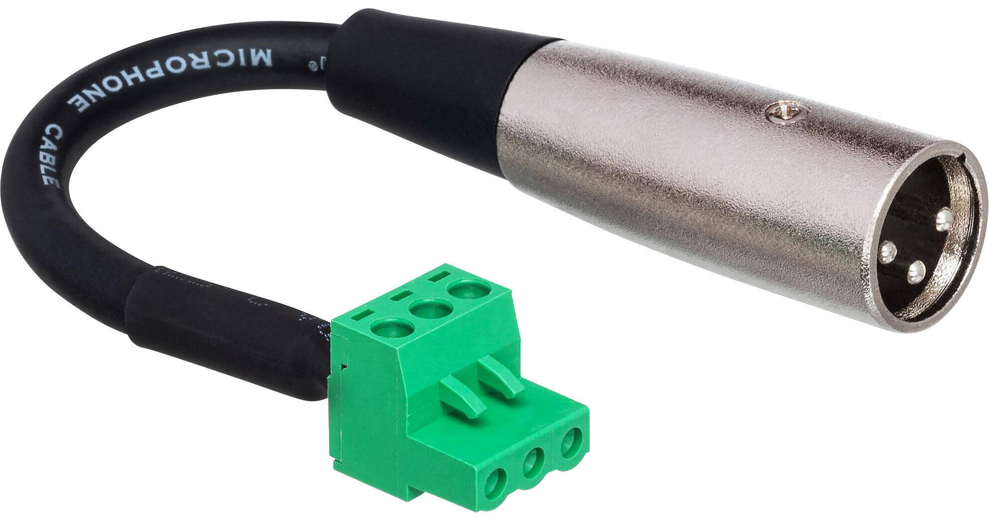 Hosa Technology PHX-206M BULK Phoenix to 3-Pin XLR