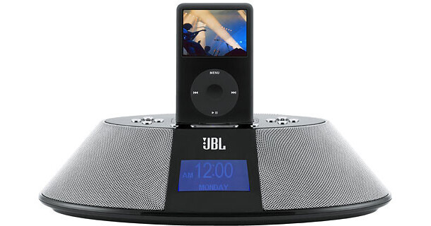 JBL On Time 200iD iPod Dock/Clock Radio OT-200IDBLK B&H Photo