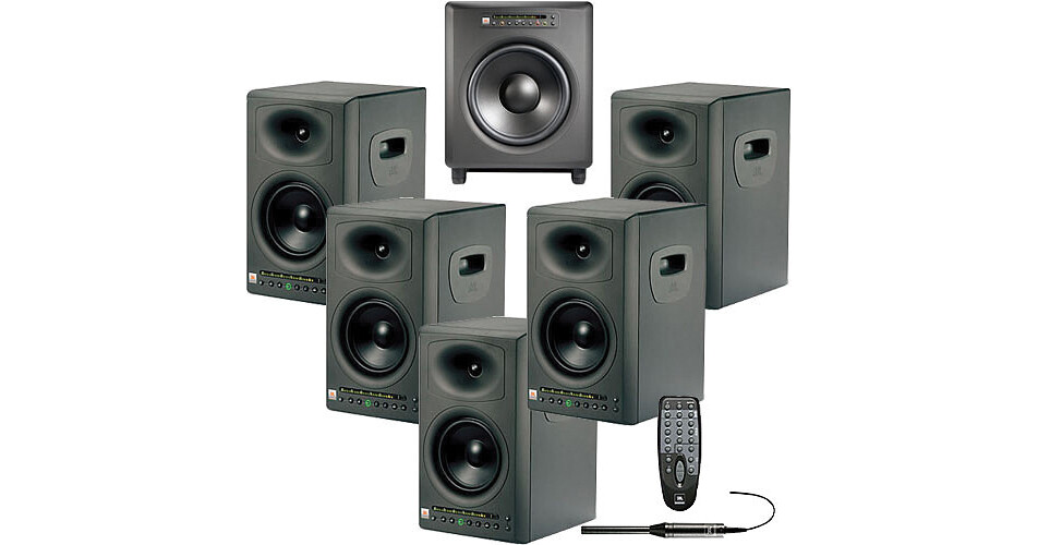 JBL LSR4326P & LSR4312SP 5.1 Studio Monitor System & LSR4326P5.1