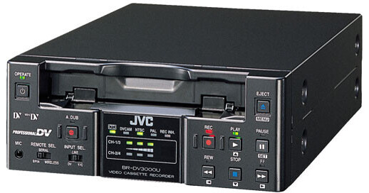 JVC BR-DV3000U Professional DV Compact Editing VTR BR-DV3000U(B)