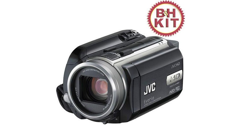 JVC GZ-HD10 Everio High Definition Camcorder Kit B&H Photo Video