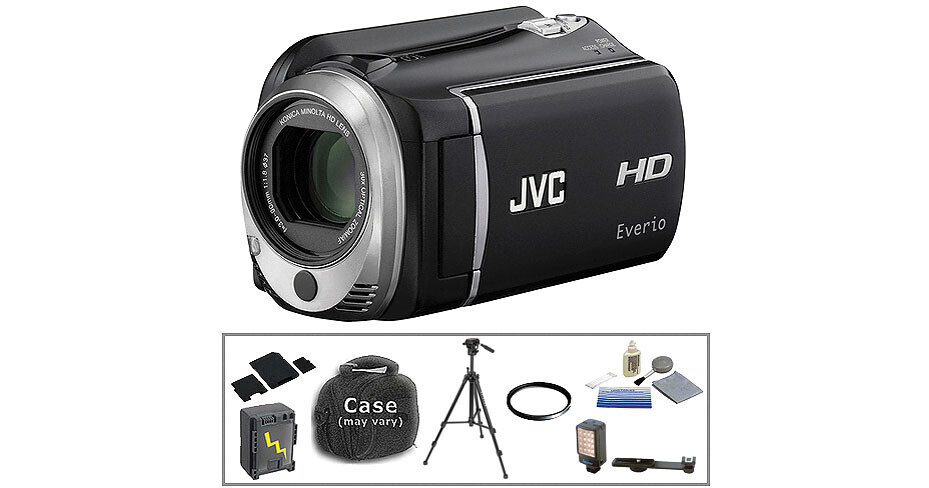 JVC GZ-HD620 HD Everio Hard Drive Camera with Basic Accessory