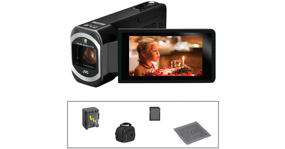 ＪＶC  Everio  GZ-HD500 JVC Everio GZ-HD500 Black 80GB HDD Full HD Camcorder - Newegg.com