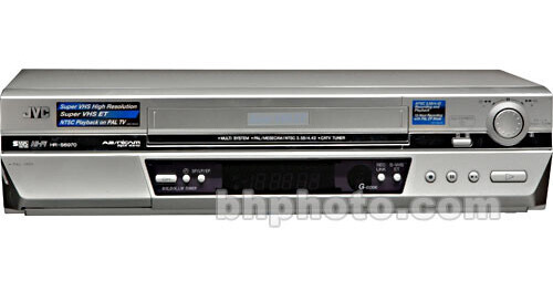 JVC HR-S6970 S-VHS Multi System VCR HRS6970 B&H Photo Video