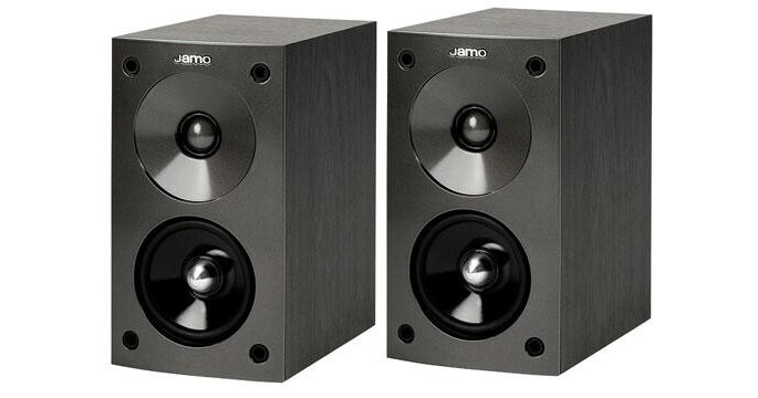 Jamo S 602BA Bookshelf Speaker (Pair, Black Ash) 86097 B&H Photo