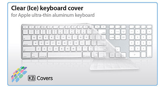 KB Covers CV-AK-CLEAR Keyboard Cover for the Apple CV-AK-CLEAR