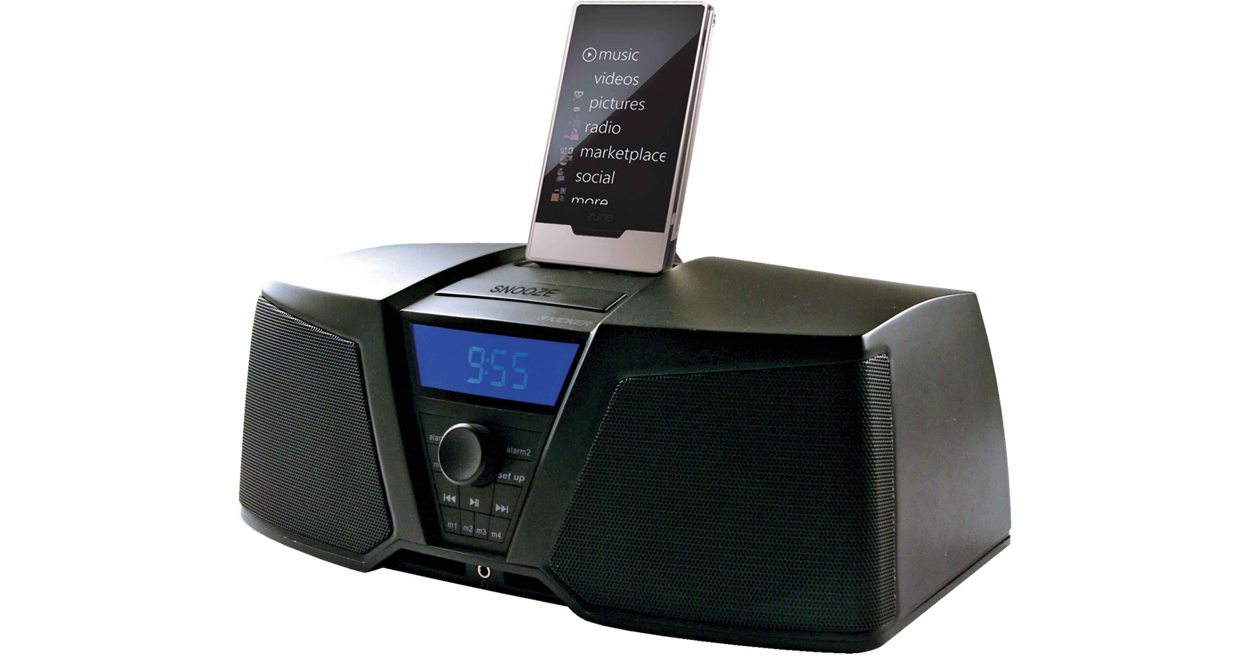 KICKER ZK150 Zune Device Dock (Black) 09ZK150 B&H Photo Video