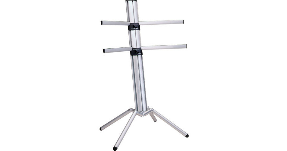 K&M 18850 Spider Keyboard Stand (Silver) 18850-000-30 B&H Photo