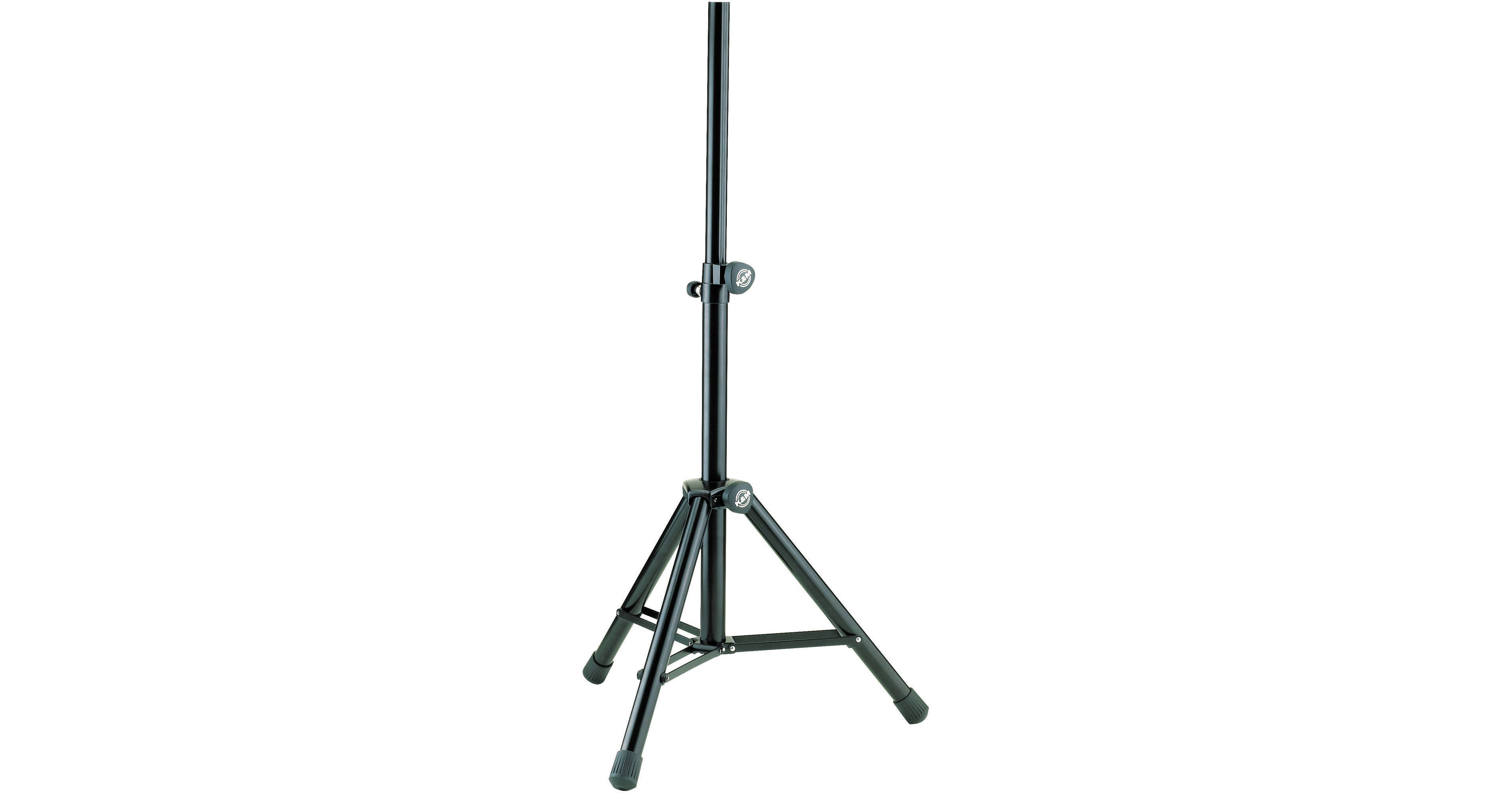 K&M 21455 Medium Height Adjustable Speaker Stand 21455-009-55