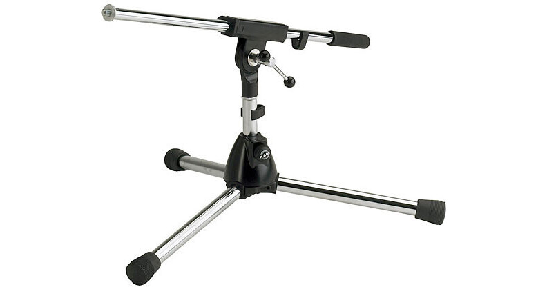 K&M 259/1 Extra Low Microphone Stand with Boom Arm 25910-500-87