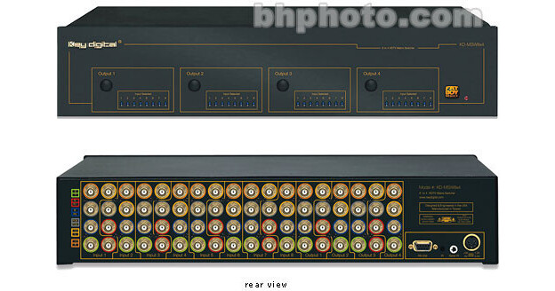Key Digital KD-MSW8X4-8X12 8x12 HDTV Matrix Switcher