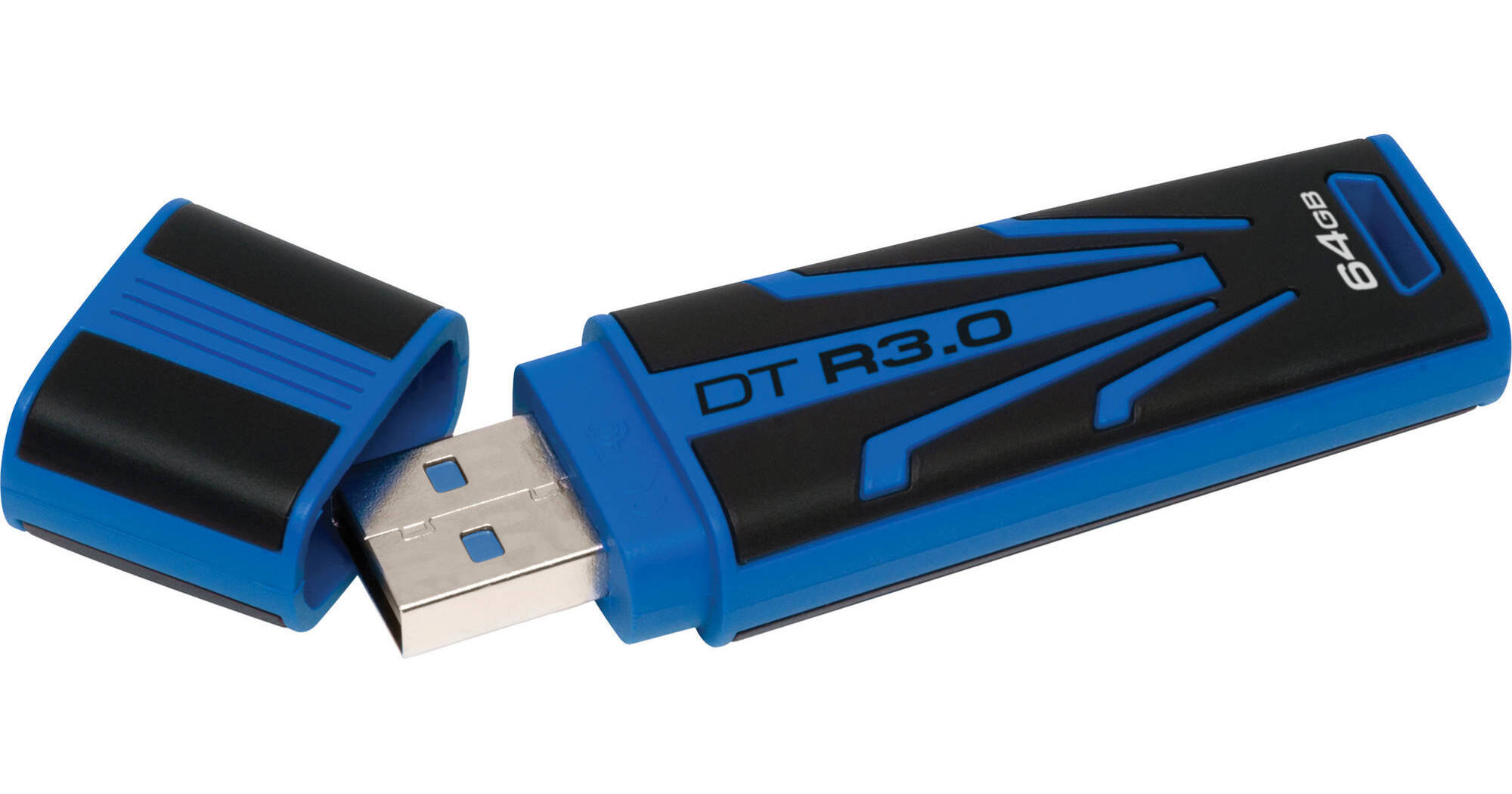 Kingston 64GB DataTraveler R3.0 USB Flash Drive DTR30/64GB B&H