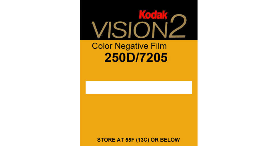 Kodak Vision2 250D #7205 16mm Motion Picture Color 181510 B&H