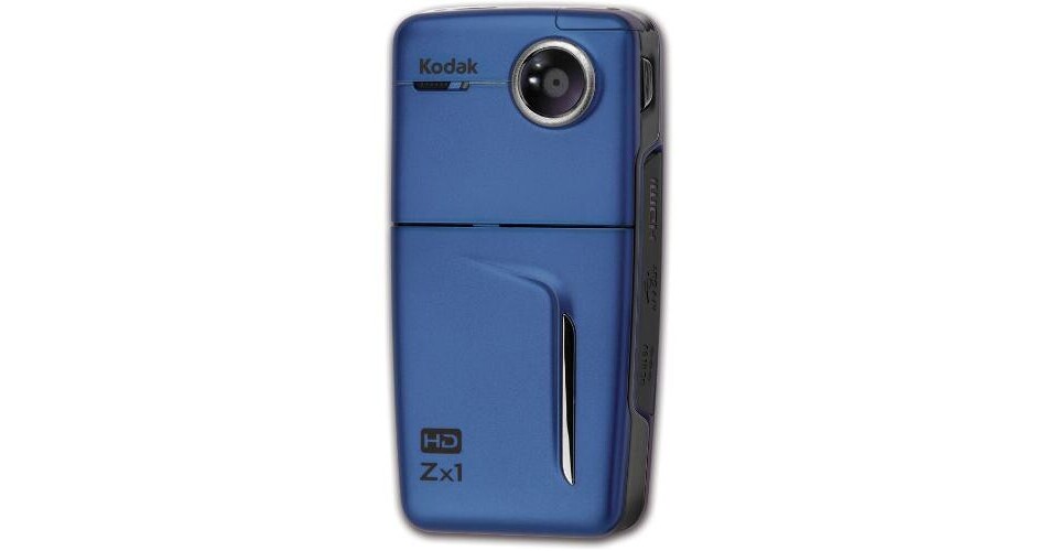 Kodak Zx1 Pocket Video Camera (Blue) 8364564 B&H Photo Video