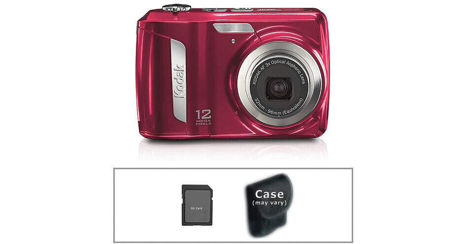 Kodak EasyShare C143 Digital Camera with Basic Accessory Kit