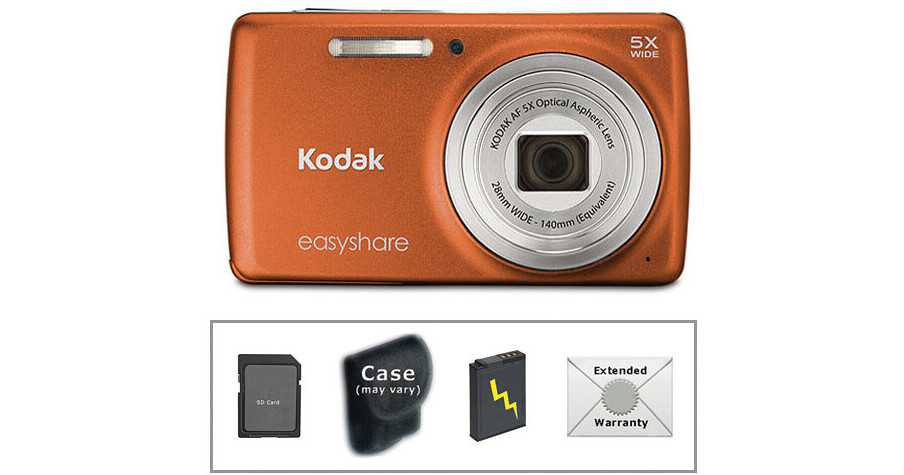 Kodak EasyShare M552 Digital Camera with Deluxe Accessory Kit